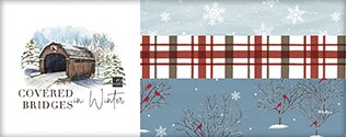 Covered Bridges in Winter
